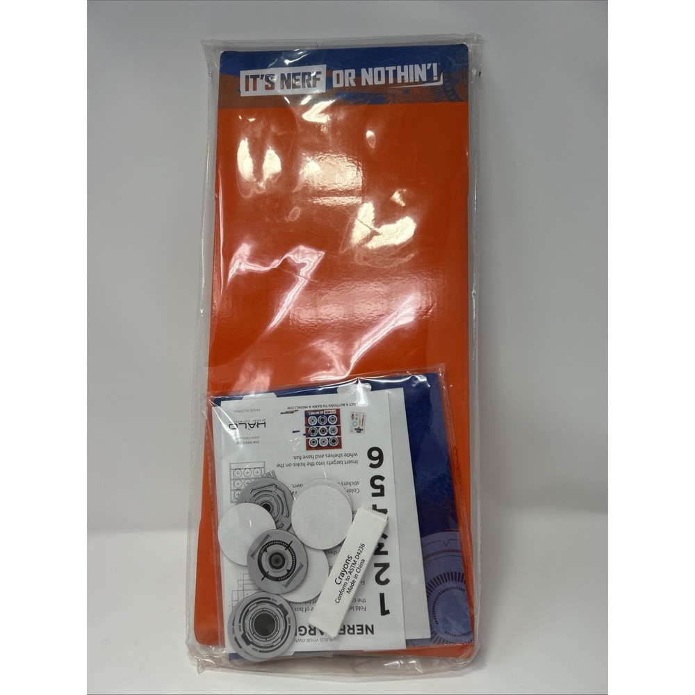 Its Nerf Or Nothin! Build Your Own Nerf Target Set Sealed Halo